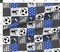 Various Fabrics by the Yard or Fat Quarter Eat Sleep Soccer Boys Wholecloth Blue Patchwork Sports Royal Ball Little Arrow Player Custom Printed Fabric by Spoonflower